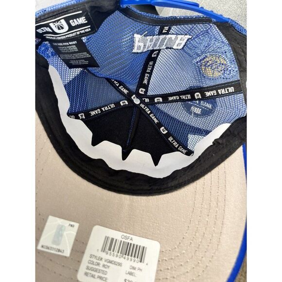 Phill76ers Truckers Hat Blue Adjustable Cap Ultra Game NBA New NBA Philadelphia - Picture 4 of 8